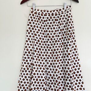 Saint Laurent Rive Gauche Vintage knew length pleated skirt